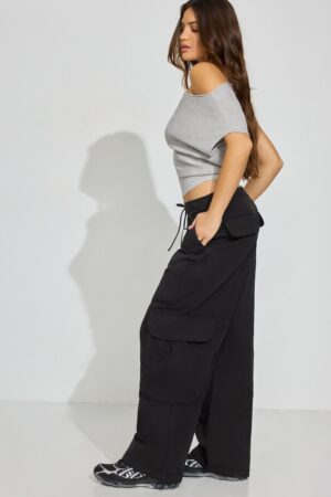 Wide Cargo Pants
